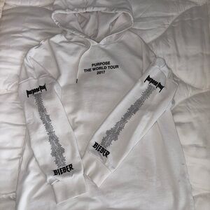 Divided White Purpose Tour Hoodie